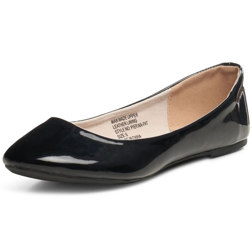 Alpine Swiss Pierina Womens Classic Round Toe Ballet Flats Work Slip On Shoes